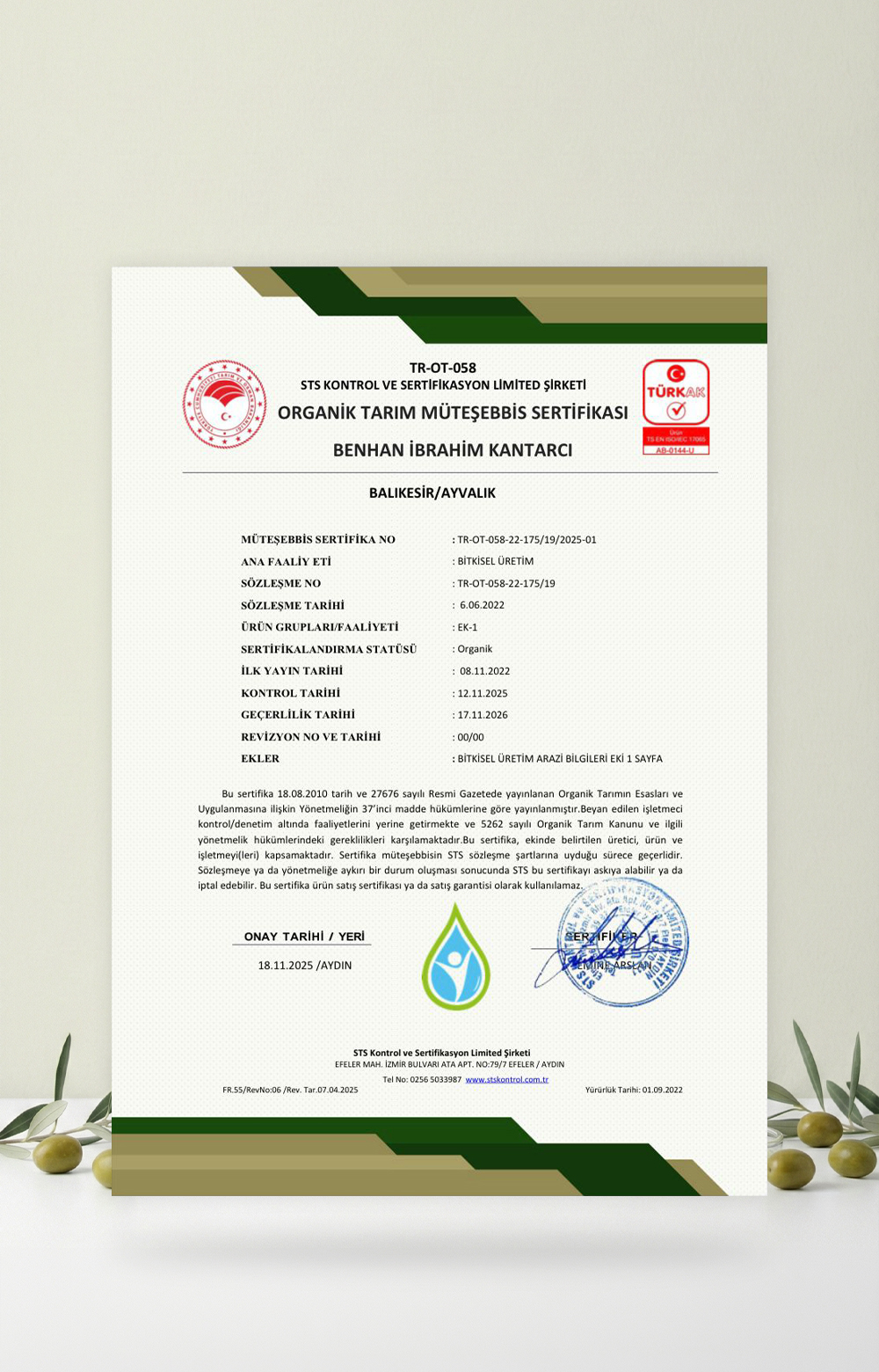 2025-26 Yeni Hasat Tadım Seti